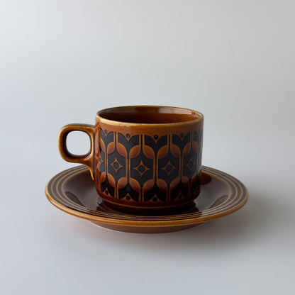 HEIRLOOM エアルーム カップ&ソーサー Autumn brown
