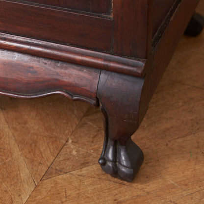 西洋クラシック ウォールナット材キャビネット