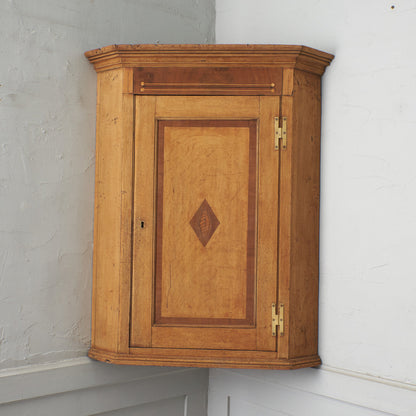 ストリップド加工 スモールコーナーキャビネット