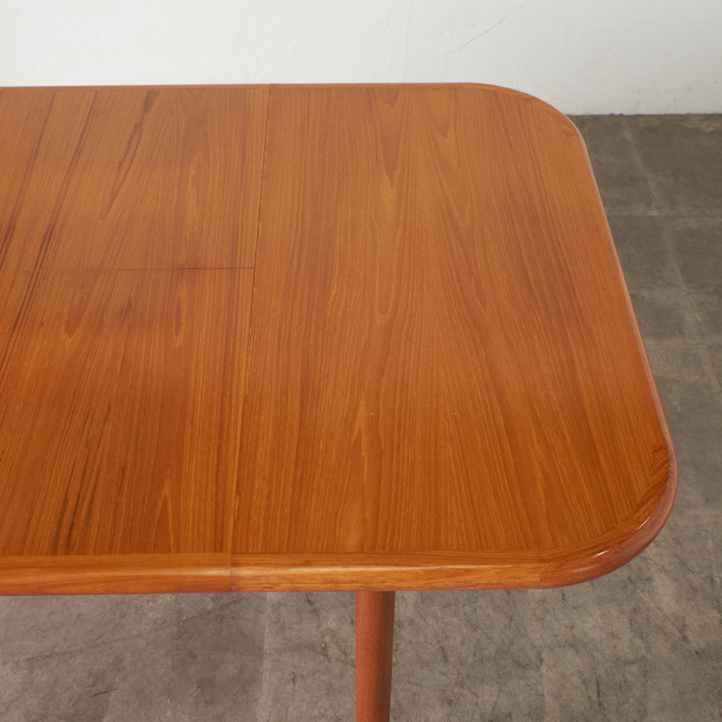 チーク材 エクステンションダイニングテーブル