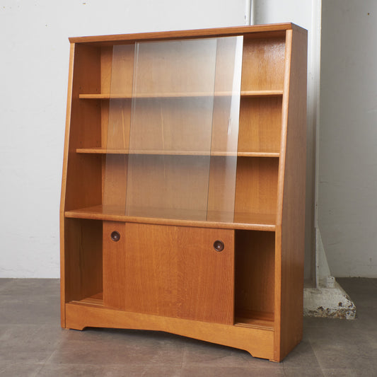 ヴィンテージ ガラスキャビネット