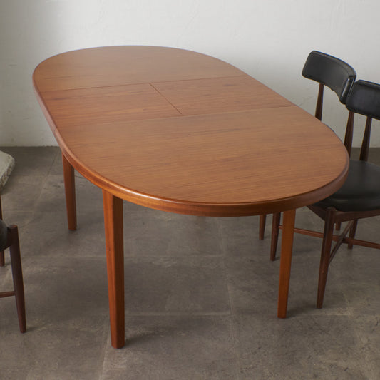 エクステンション オーバル ダイニングテーブル