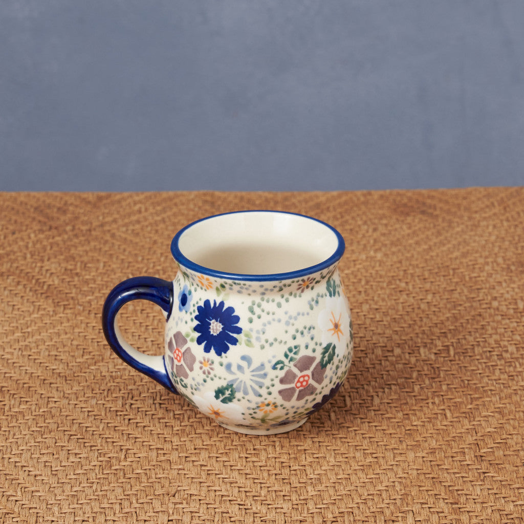 ポーリッシュポタリー マグカップ ブルー