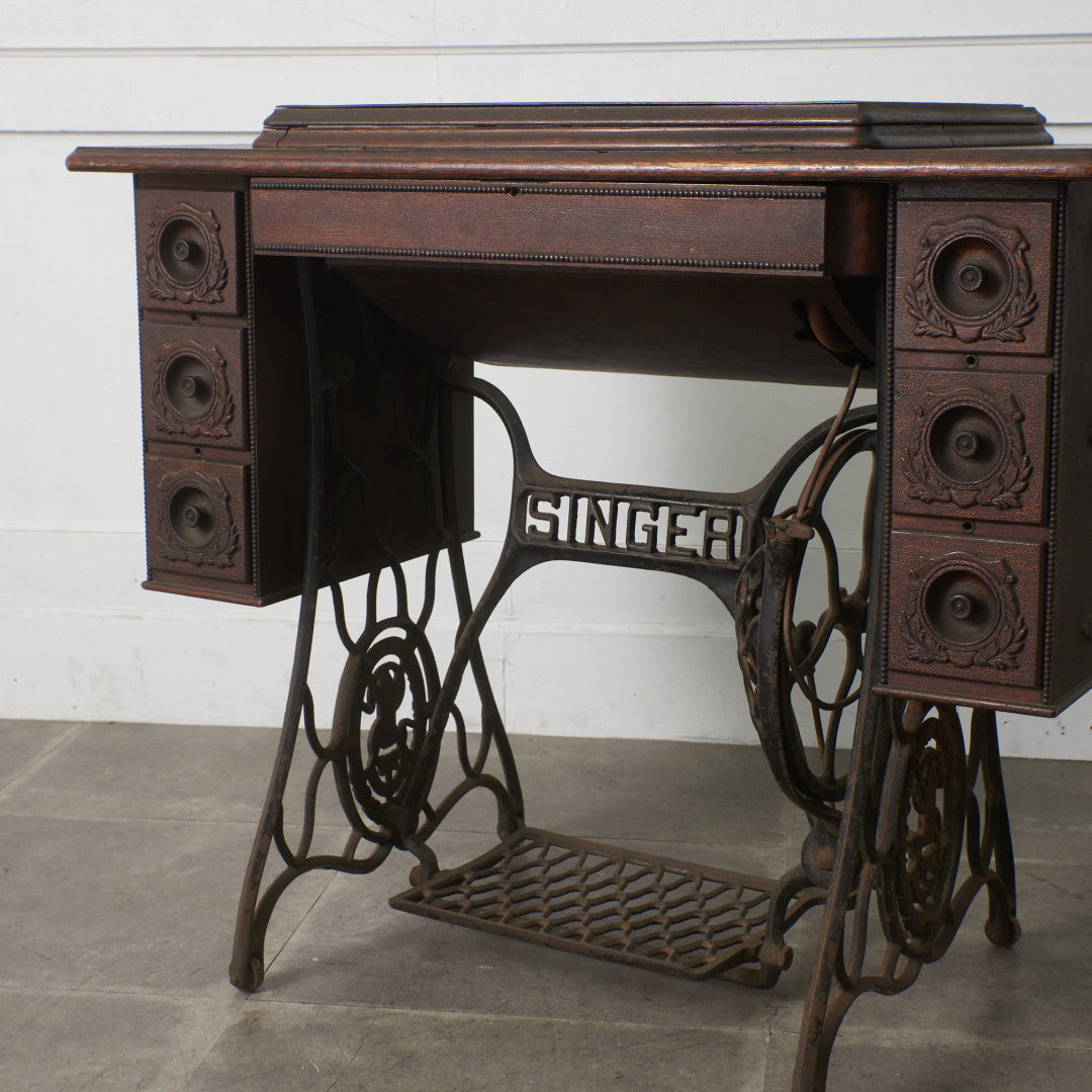 アンティークシンガー足踏みミシンsinger ヴィンテージ アンティーク 足踏みミシン｜シンガー SINGER – rocca rocca