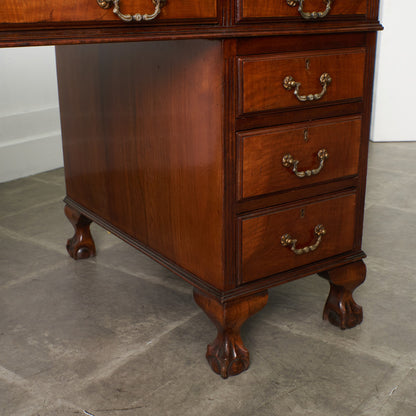 西欧アンティーク 両袖デスク