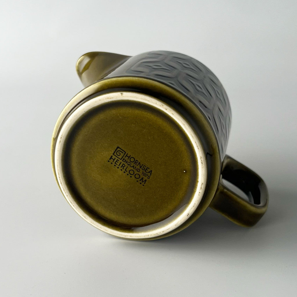 HEIRLOOM エアルーム ミルクピッチャー Lakeland green 緑