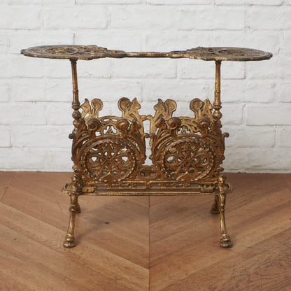 西洋クラシック 鋳鉄製 マガジンラック