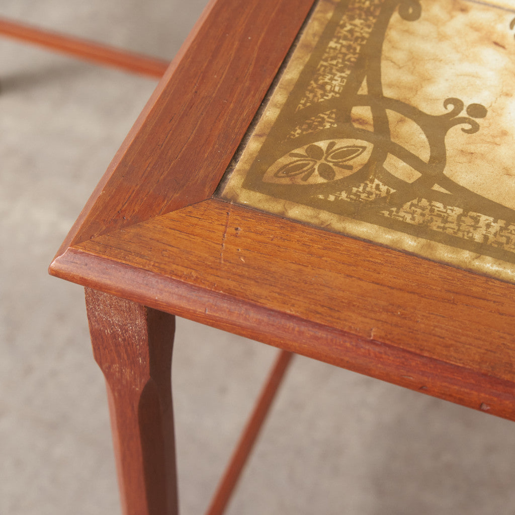 デンマーク TOFTEN タイルトップ ネストテーブル