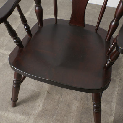 ラウンドテーブル ＆ アームチェア2脚 3点セット