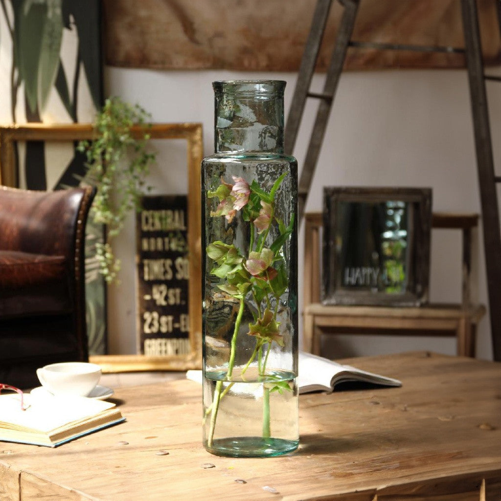 リサイクルガラス フラワーベース CUATRO クリア