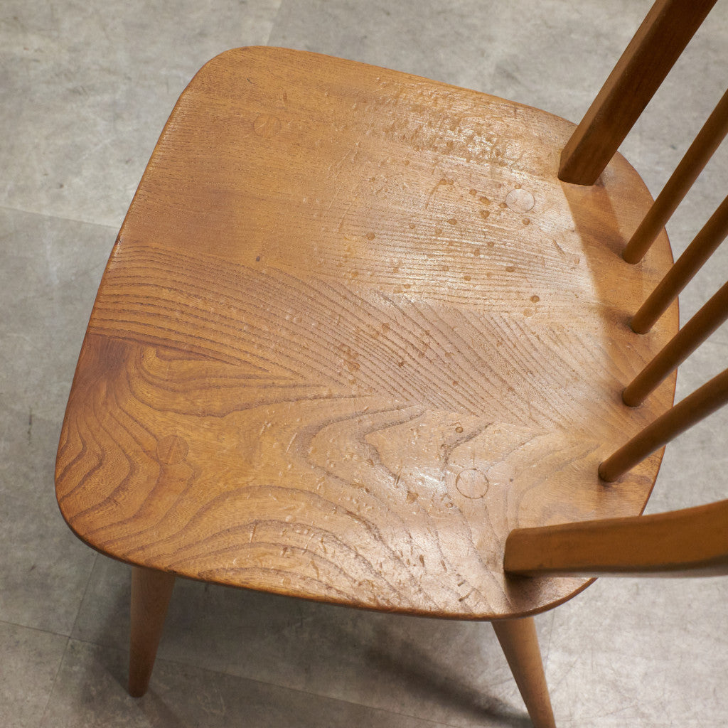 4本スポーク フープバックチェア