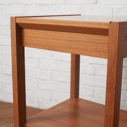 ジャパンヴィンテージ キャスター付き サイドテーブル