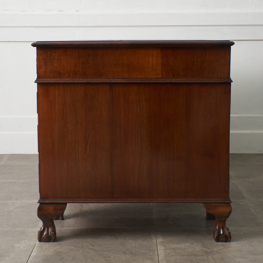 西欧アンティーク 両袖デスク