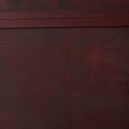 アンティーク ストリップド加工 ガラスキャビネット