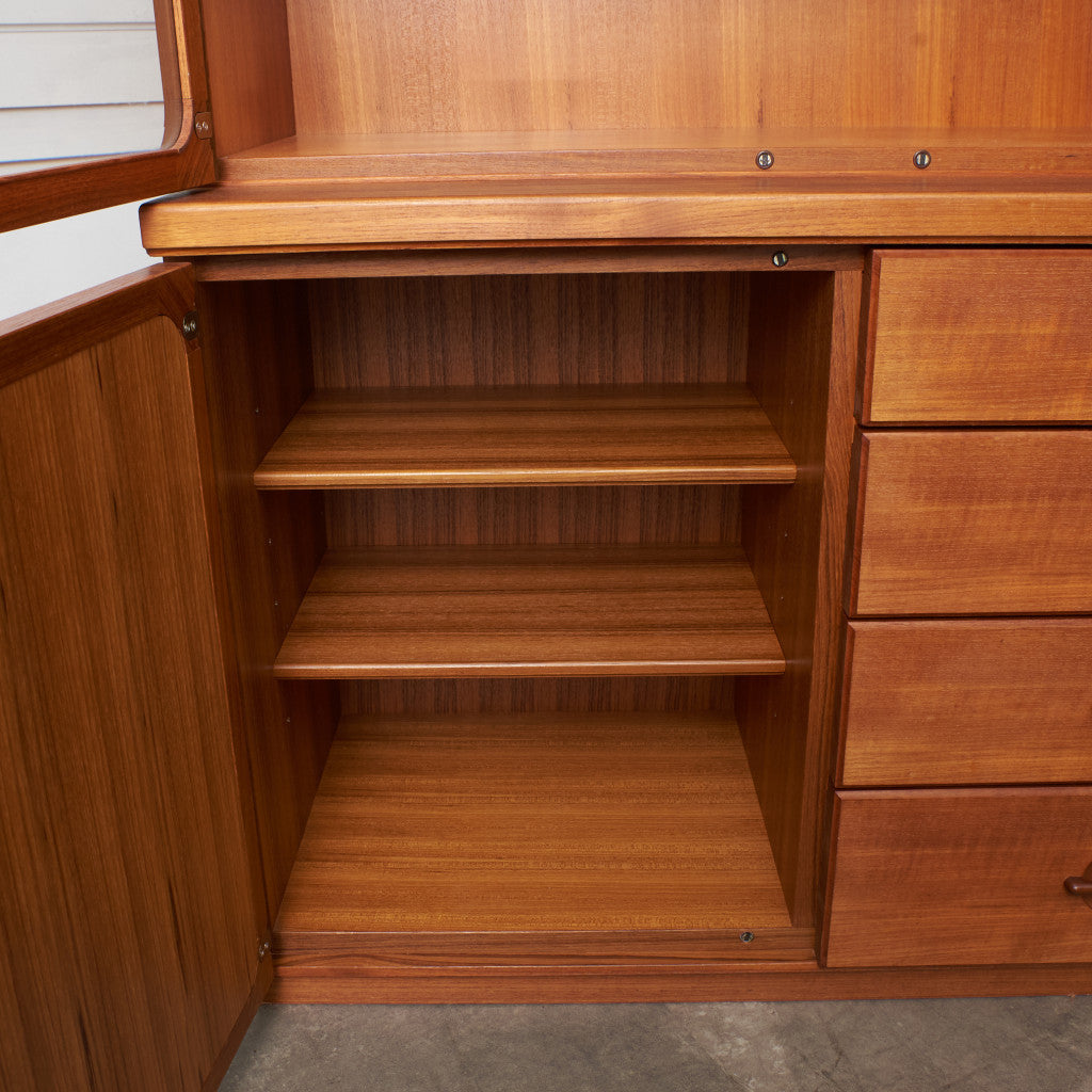 ヴィンテージ チーク材 カップボード