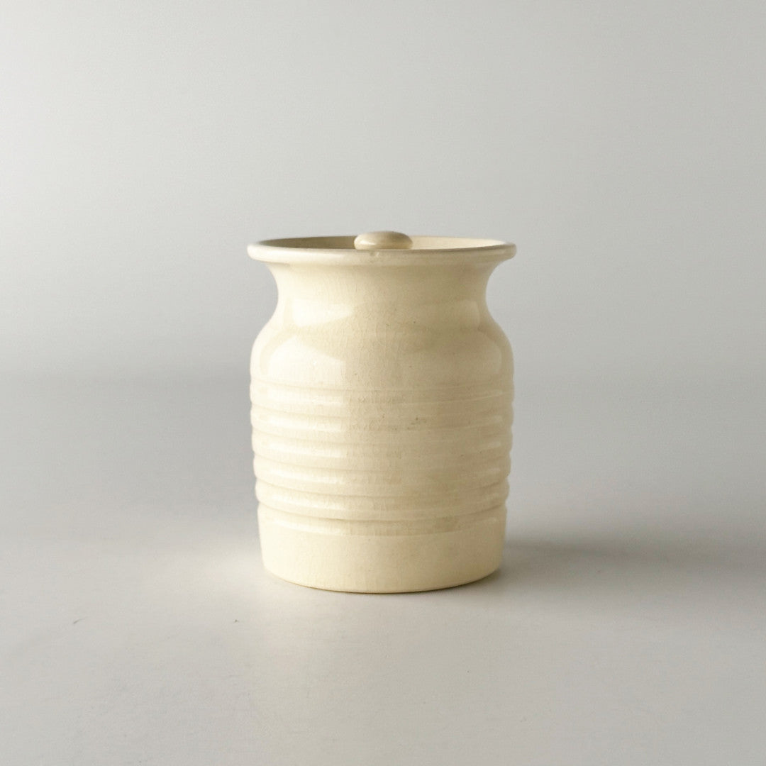 ヴィンテージ 蓋付きジャー