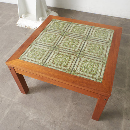 デンマーク製 ヴィンテージ タイルトップ コーヒーテーブル