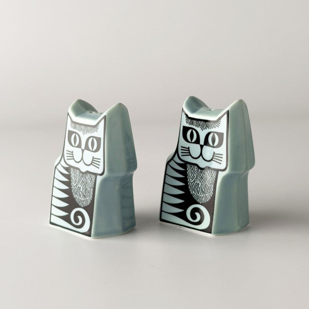 Hornsea Cat ソルト&ペッパー セット Teal