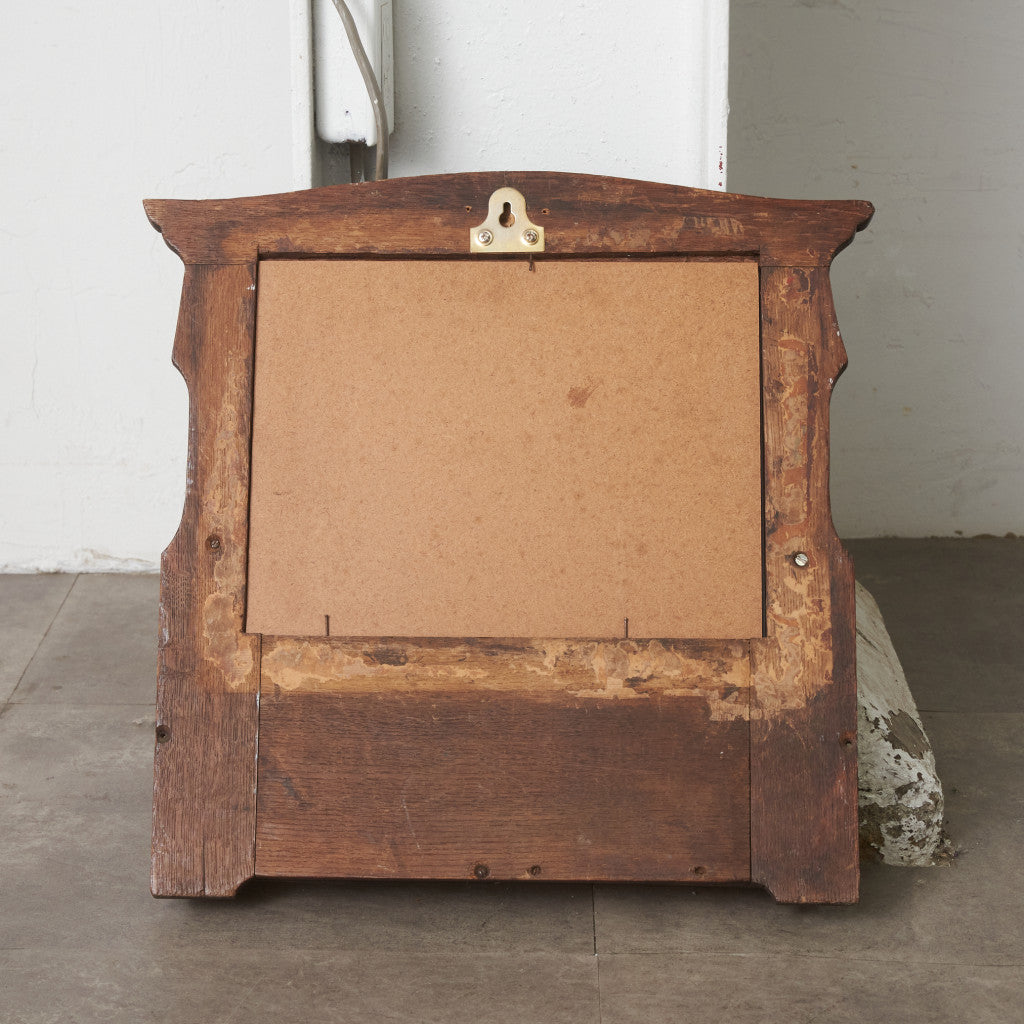 英国アンティーク アーツアンドクラフツ様式 ウォールミラー