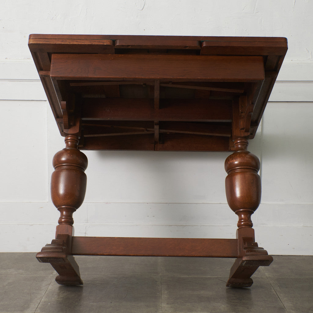 英国アンティーク ドローリーフ ダイニングテーブル