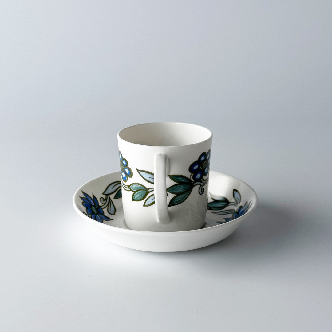 ART NOUVEAU アールヌーボー ブルー カップ＆ソーサー – rocca rocca