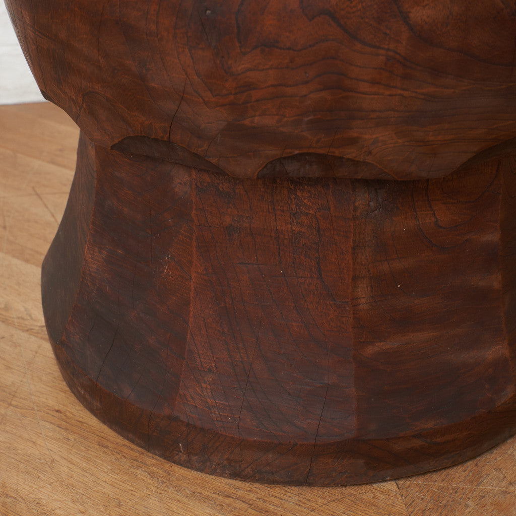 年代物 うす ガラス天板テーブル