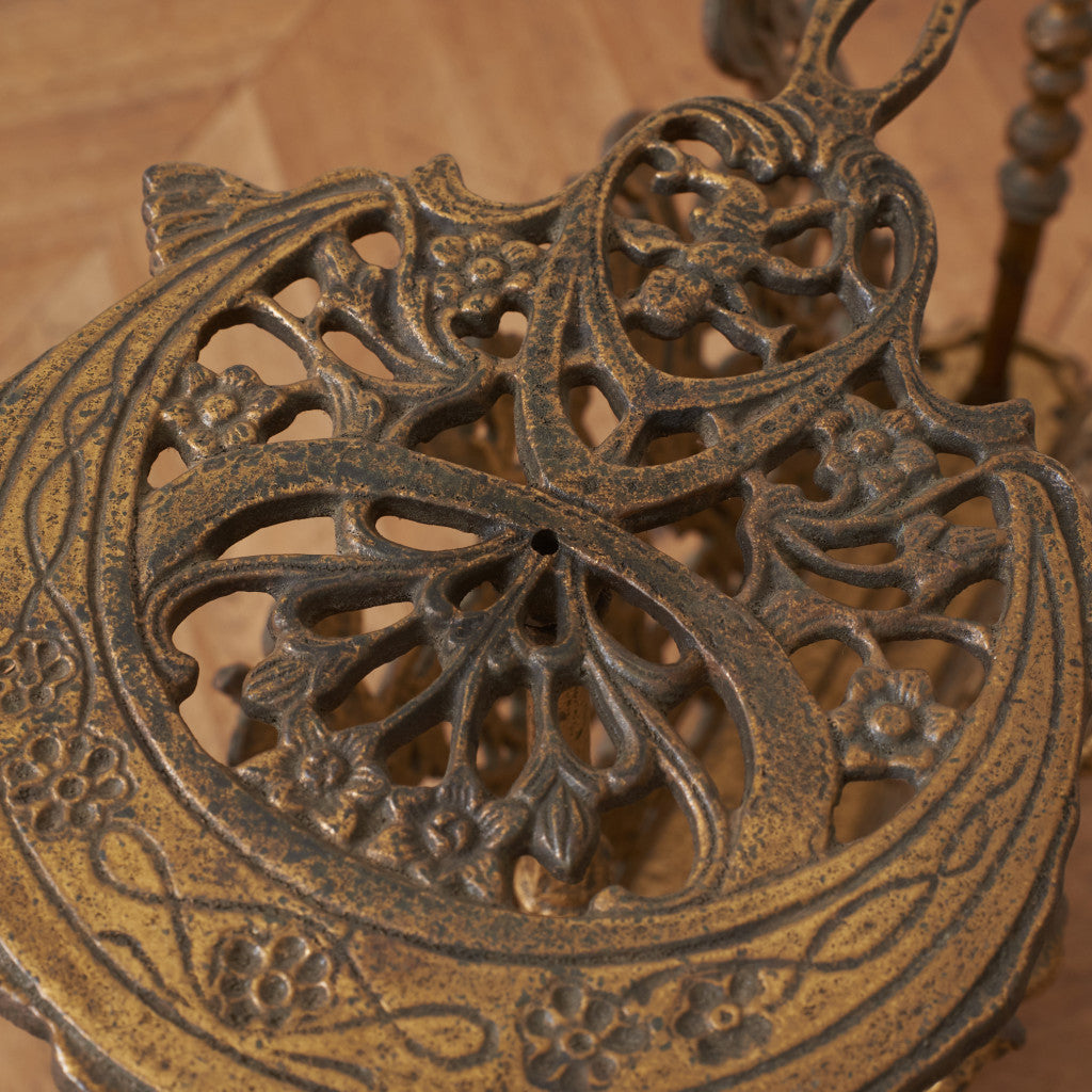 西洋クラシック 鋳鉄製 マガジンラック