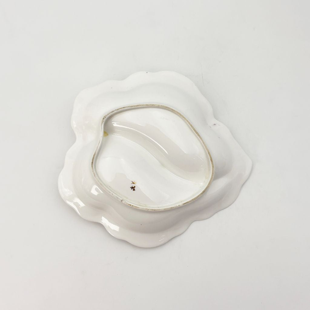 英国ヴィンテージ リーフ プレート