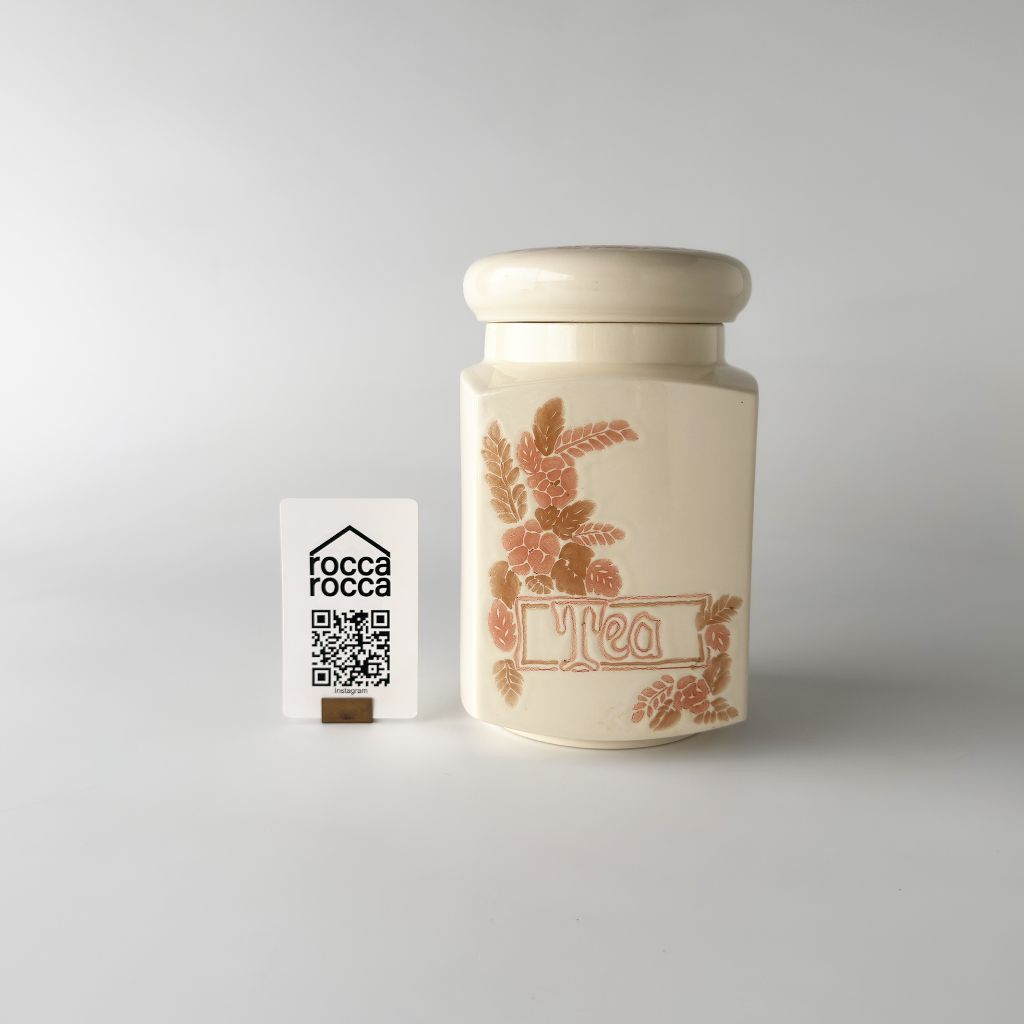 ヴィンテージ キャニスター "Tea"