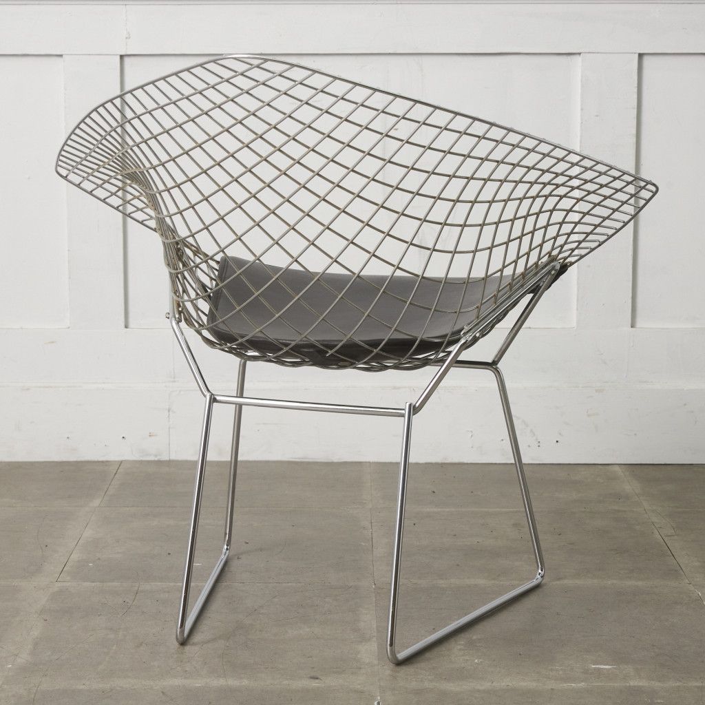 knoll ワイヤーチェア ハリー ベルトイア ノル シートパッド付き ノール シードパッド付 ダイヤモンドチェア – rocca rocca