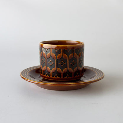 Heirloom エアルーム カップ＆ソーサー Autumn brown