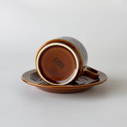 Heirloom エアルーム カップ＆ソーサー Autumn brown