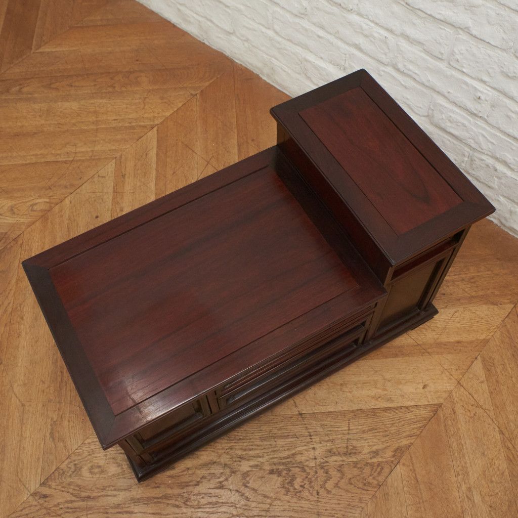 唐木家具 リバーシブル小箪笥