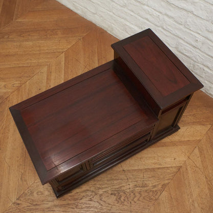 唐木家具 リバーシブル小箪笥