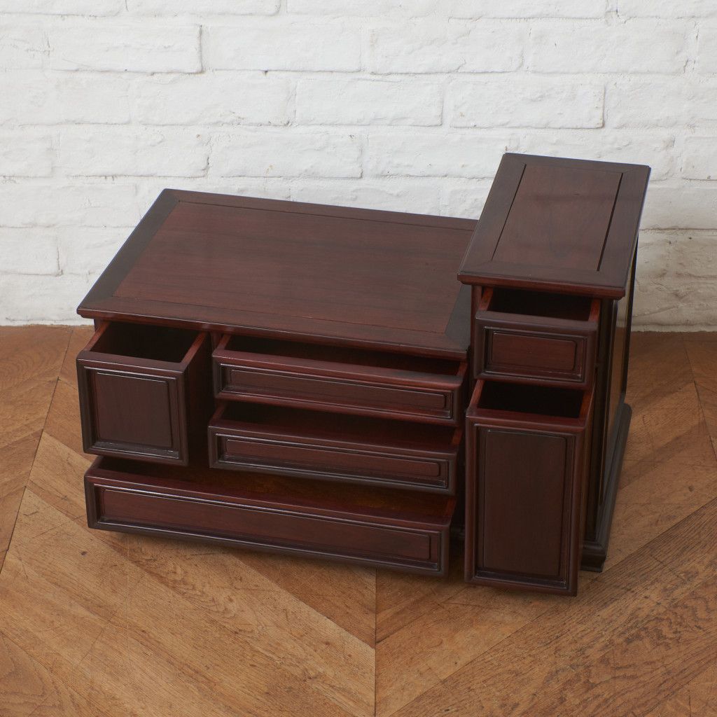 唐木家具 リバーシブル小箪笥