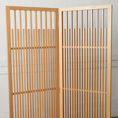 オーク材 2連パーティション
