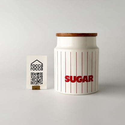 Stripe ストライプ キャニスター "SUGAR"
