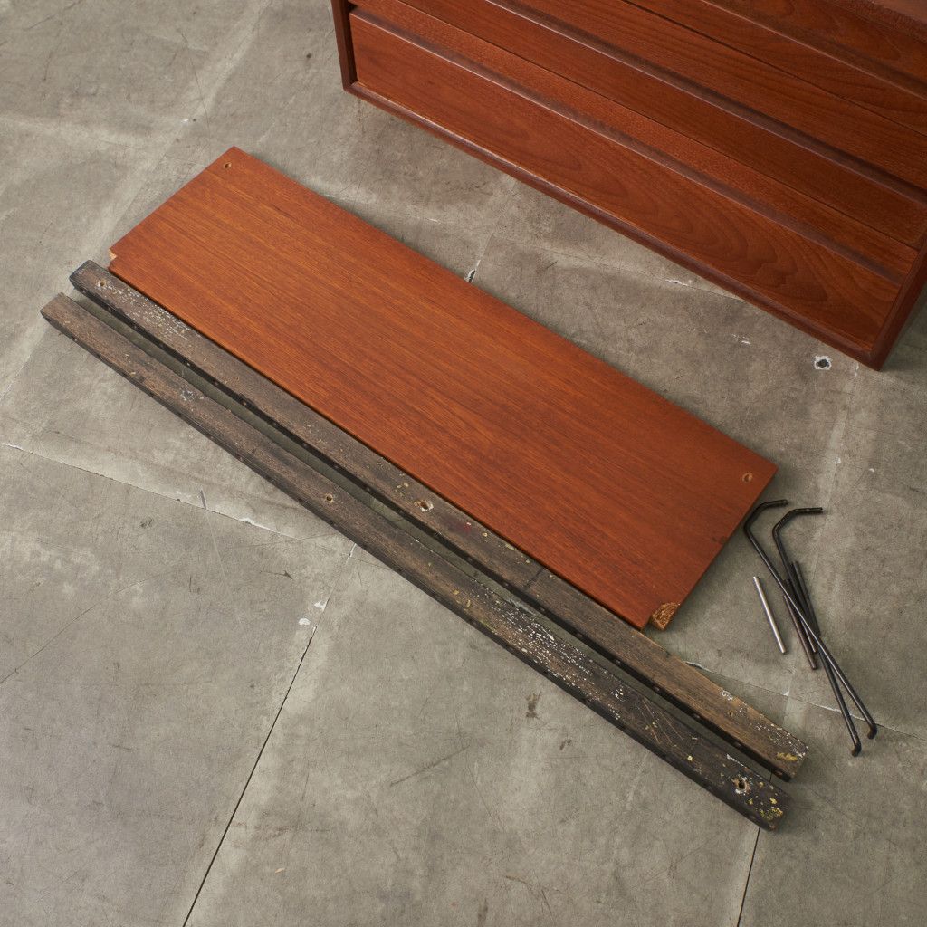 Poul Cadovius ウォールユニット シェルフ