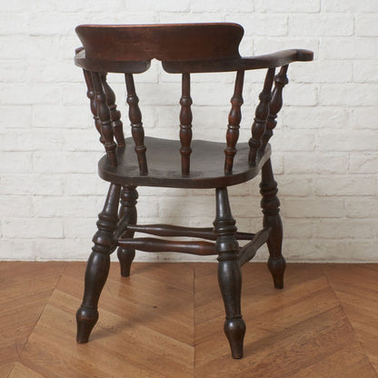 英国アンティーク スモーカーズボウ ウィンザーチェア