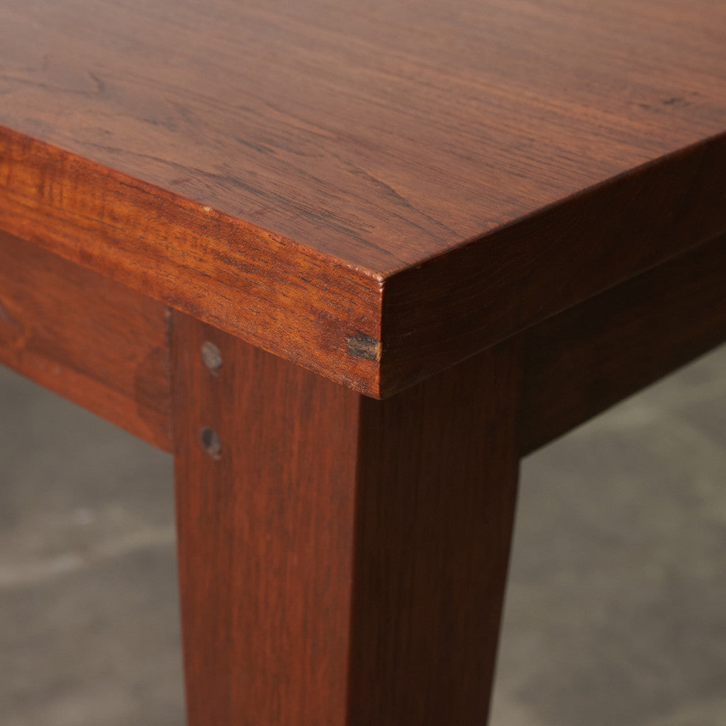 チーク無垢材 ダイニングテーブル