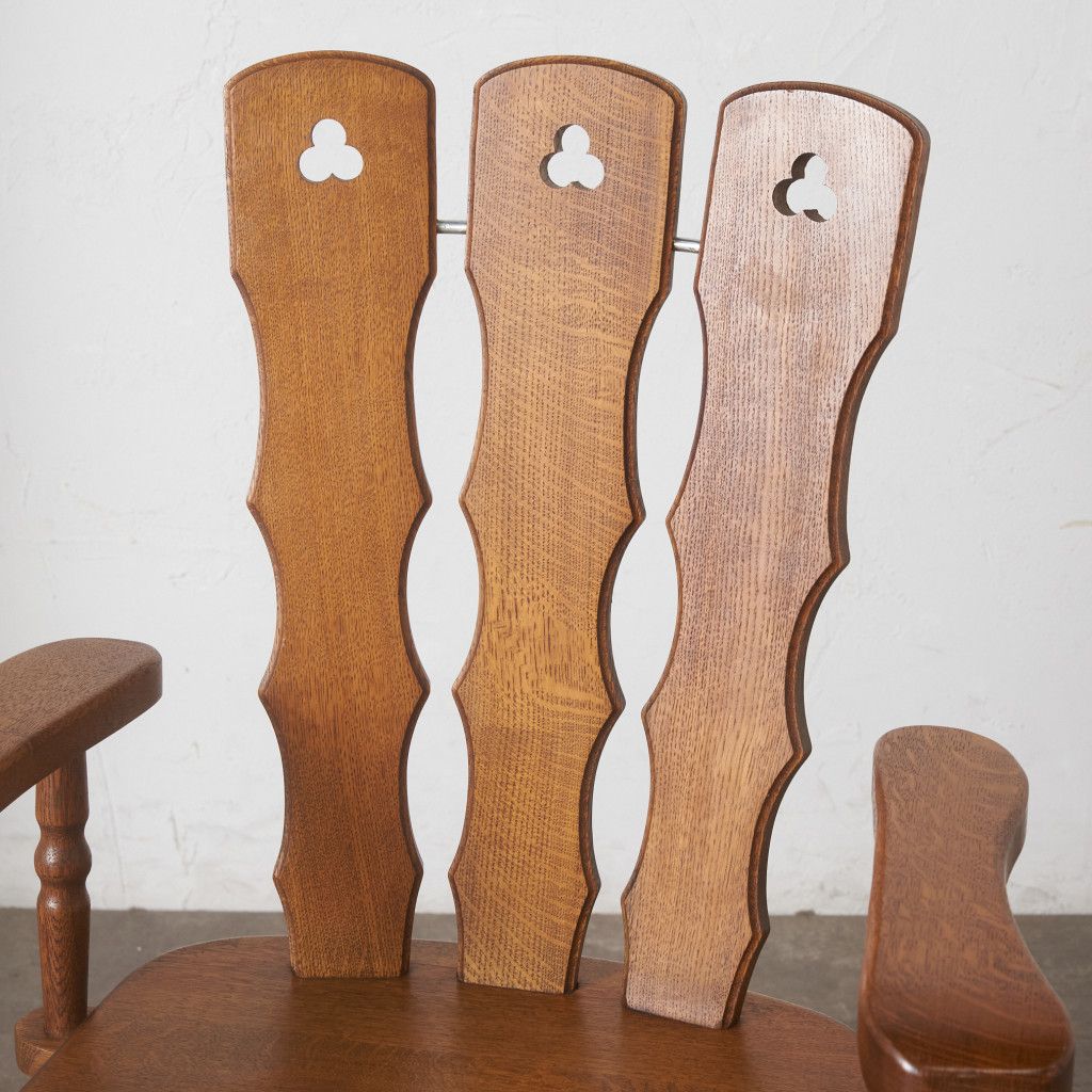 クラシック 民芸スタイル アームチェア