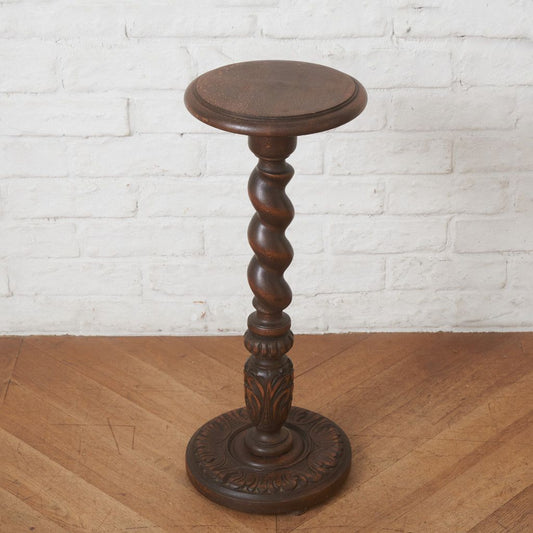 英国クラシック バーリーシュガーツイストレッグ サイドテーブル