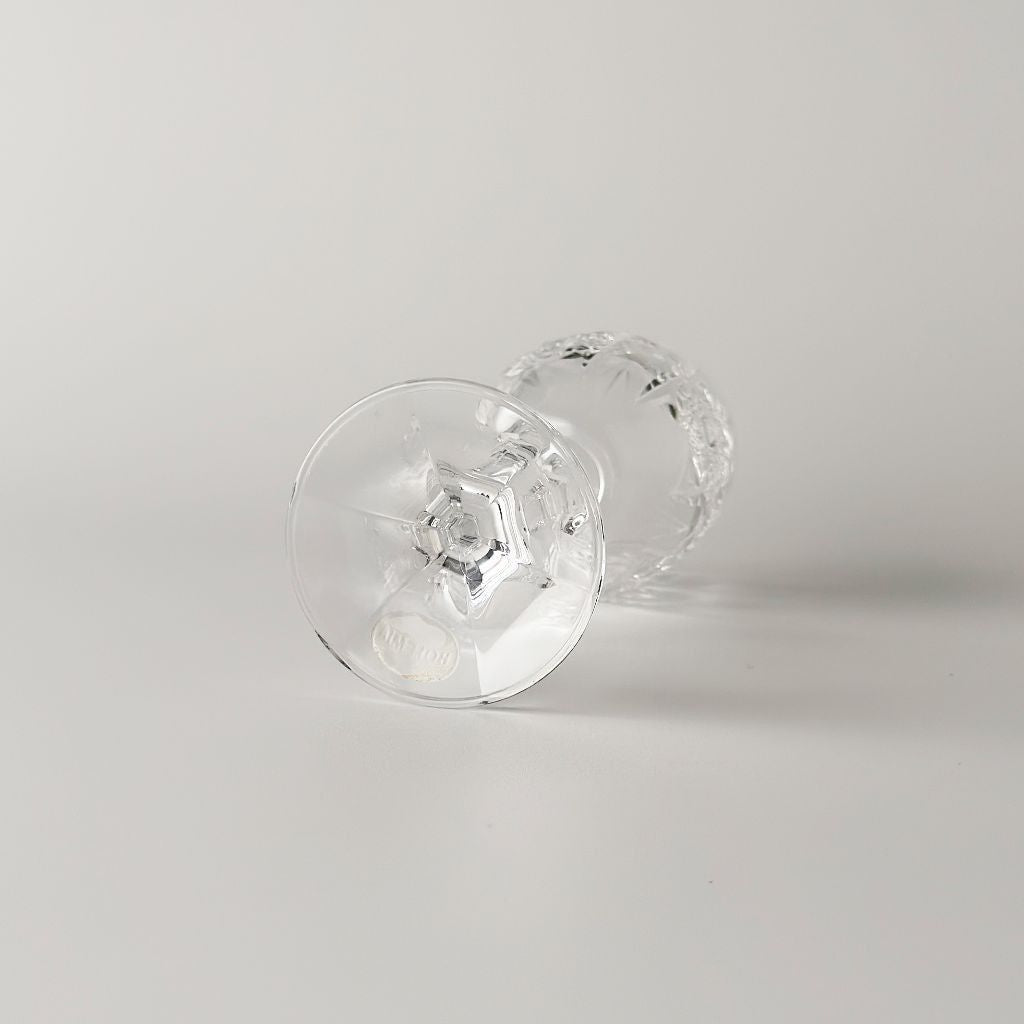 ヴィンテージ ボヘミアクリスタル ワイングラス