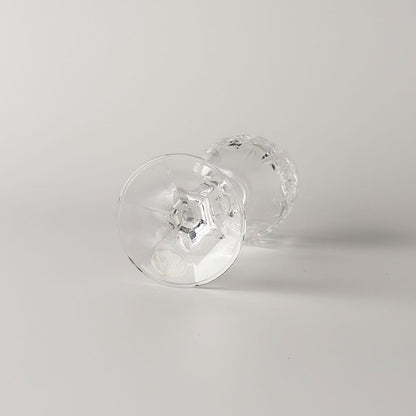 ヴィンテージ ボヘミアクリスタル ワイングラス