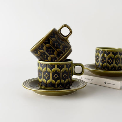 Heirloom エアルーム カップ＆ソーサー Lakeland green