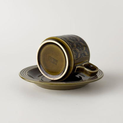 Heirloom エアルーム カップ＆ソーサー Lakeland green
