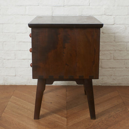 サイド卓 Night Table with 3 drawers
