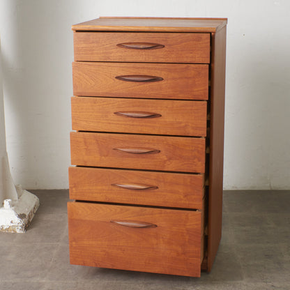 ヴィンテージ 6段チェスト