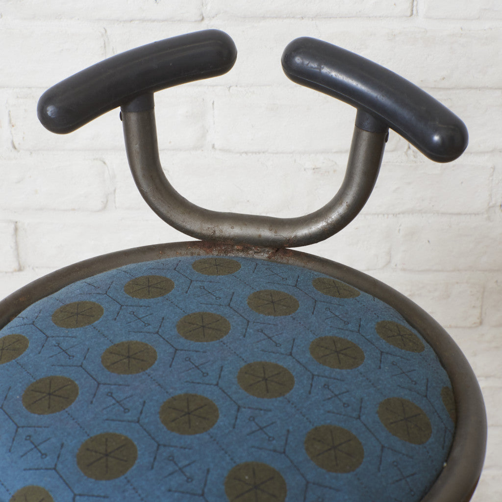 インダストリアル カウンターチェア / 張替済