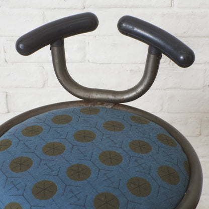 インダストリアル カウンターチェア / 張替済